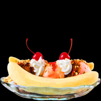 Banana split - Dessert in Tomodachi Life
