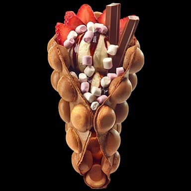 Bubble waffle - Dessert in Tomodachi Life