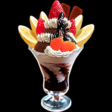Chocolate sundae - Dessert in Tomodachi Life