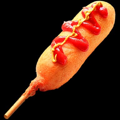 Corn dog - Food in Tomodachi Life