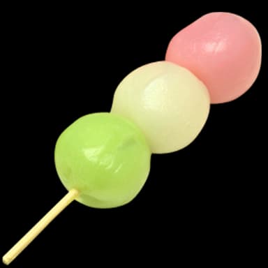 Tricolor dango - Dessert in Tomodachi Life