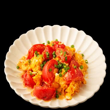 Stir-fried tomato and eggs - Food in Tomodachi Life