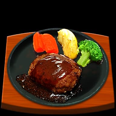 Salisbury steak - Food in Tomodachi Life