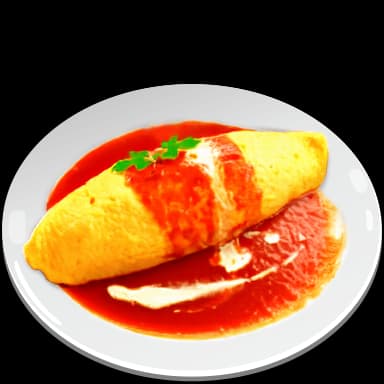 Omurice - Food in Tomodachi Life