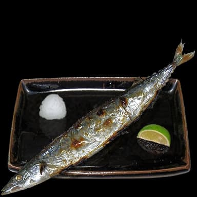 Grilled pacific saury - Food in Tomodachi Life