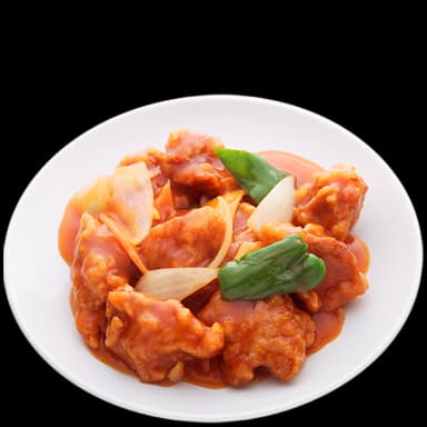 Sweet-and-sour pork - Food in Tomodachi Life