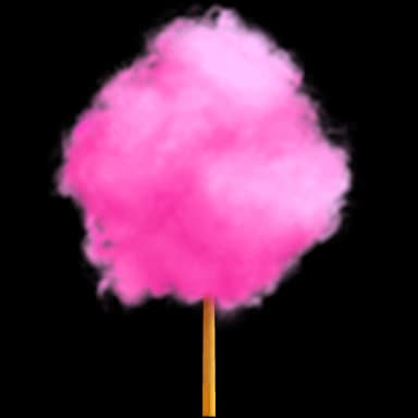 Cotton candy - Dessert in Tomodachi Life